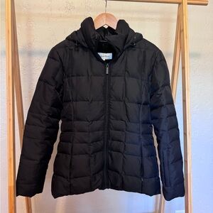 Calvin Klein Quilted Black Puffer Coat